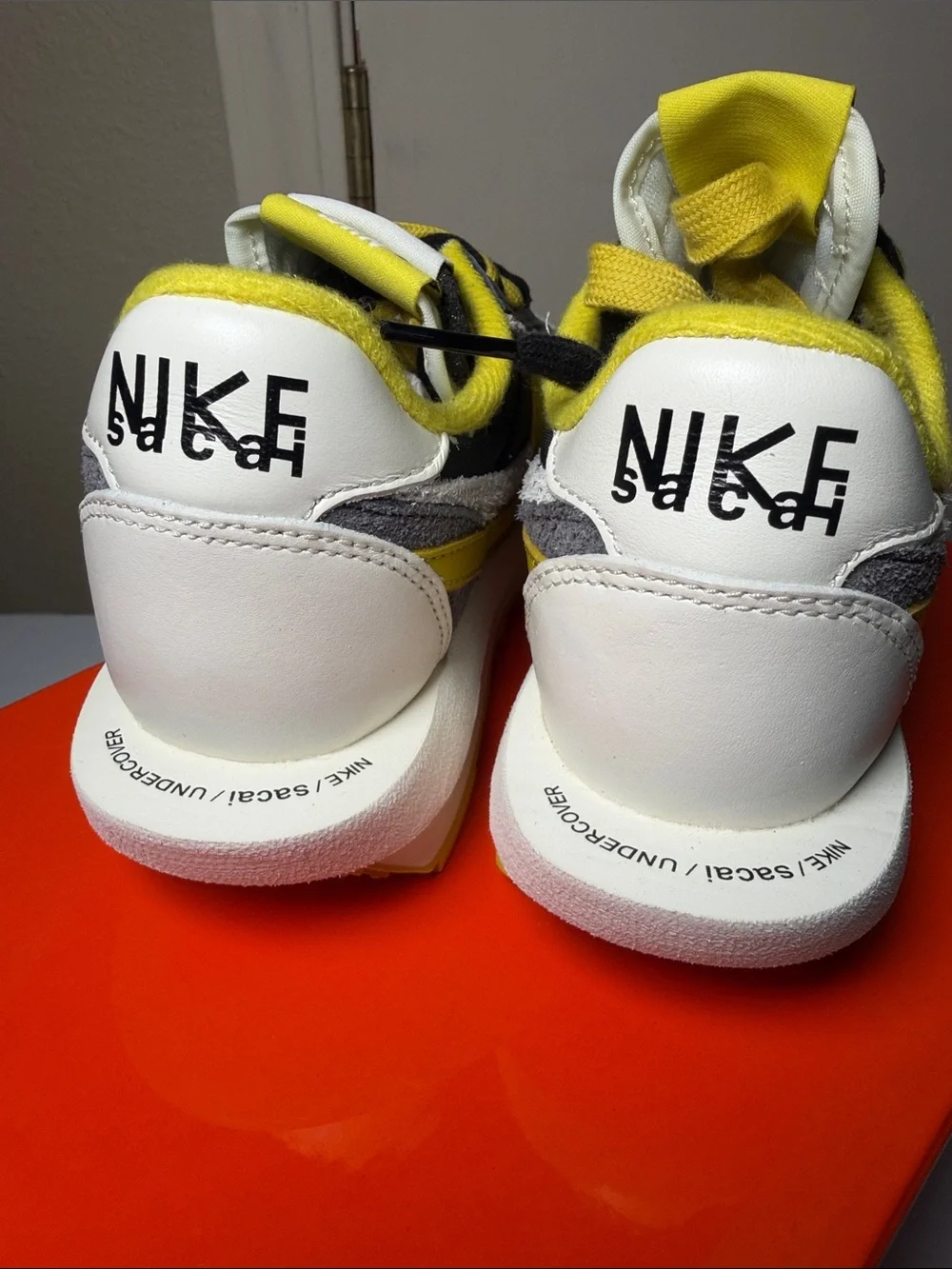 Nike Kids Black, Yellow & White Swoosh Trail Sneakers